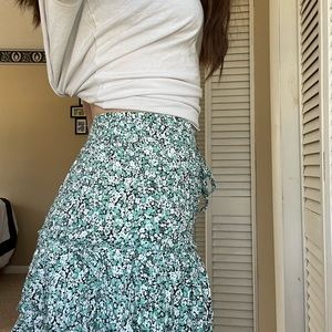 Floral Skort from zara